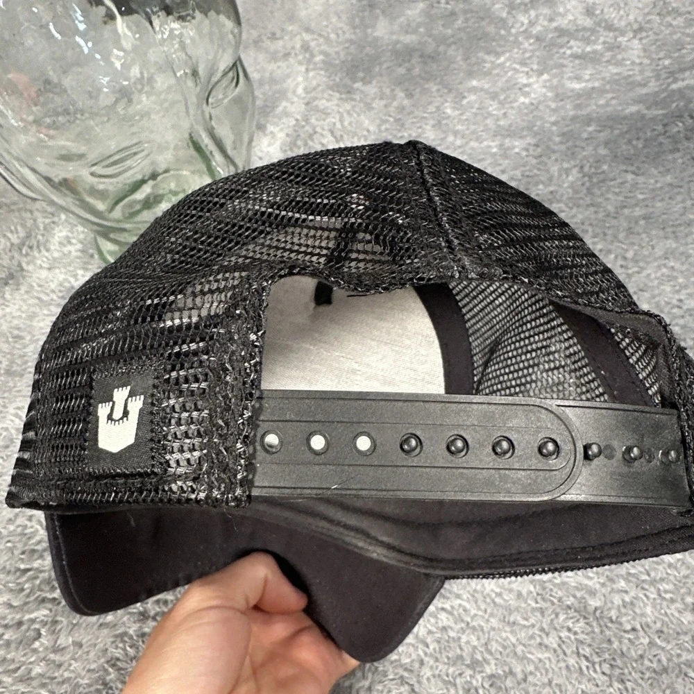 Goorin Bros The Farm The Black Sheep Black Trucker Hat One Size Snapback